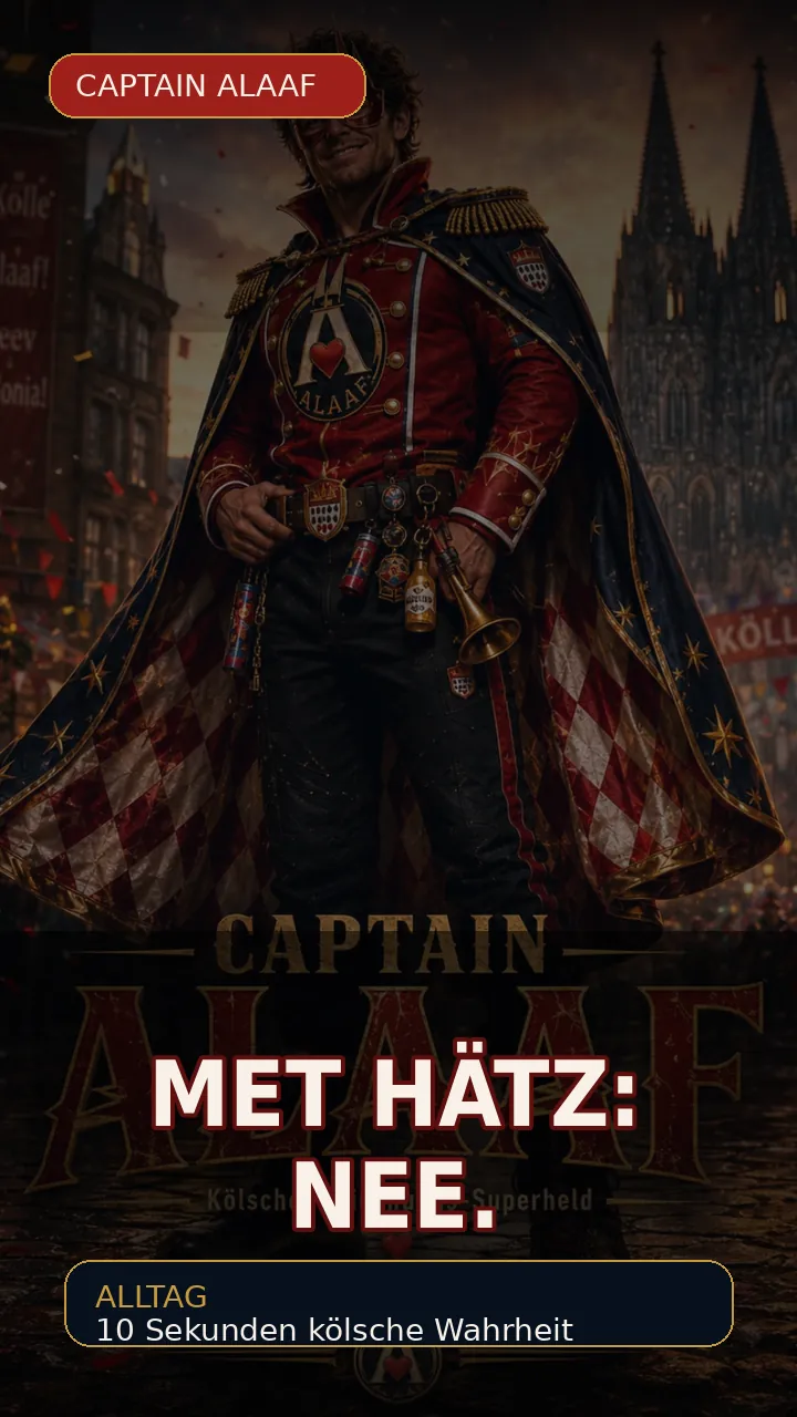 Met Hätz: Nee. Reaction Poster